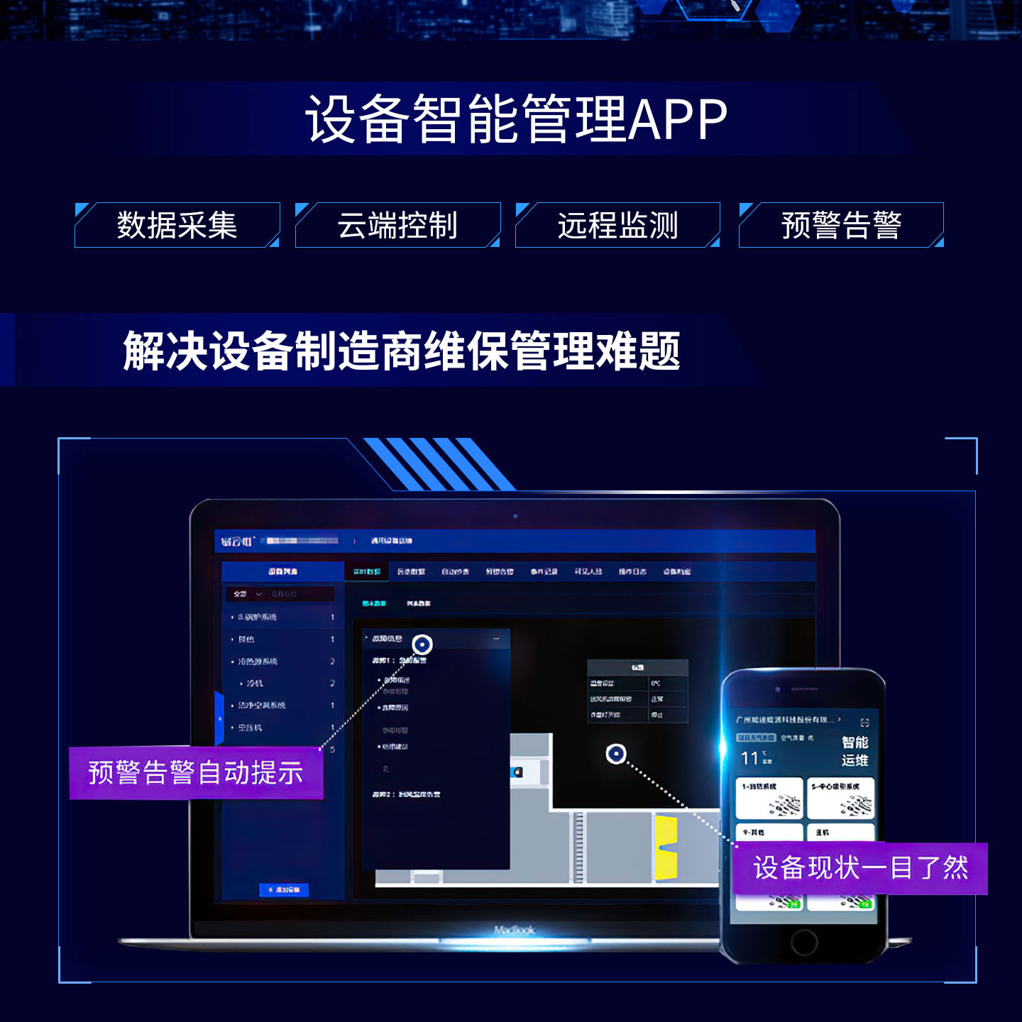 物聯網設備管理系統，解決設備制造商維保管理難題
